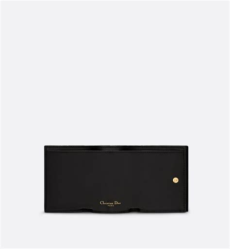 dior caro belt pouch with chain size|dior caro compact zipped wallet.